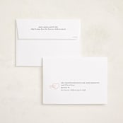 "2<32<3" - Valentine's Day Cards in Cream by Lori Wemple - FREE Recipient Addressing