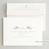 "Botanical Heart" - Valentine's Day Cards in Love by Erin German - FREE Recipient Addressing