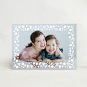 "Hanukkah Frame" - Hanukkah Cards in Snow by Becky Nimoy - Front
