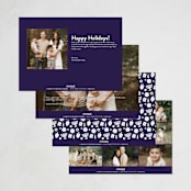 "Hanukkah Frame" - Hanukkah Cards in Snow by Becky Nimoy - Back of Card Options