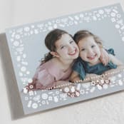 "Hanukkah Frame" - Hanukkah Cards in Snow by Becky Nimoy - Detail