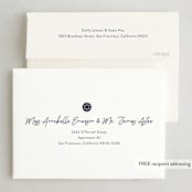 "Hanukkah Frame" - Hanukkah Cards in Snow by Becky Nimoy - FREE Recipient Addressing
