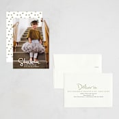 "Simply Shalom" - Hanukkah Cards in Snow by Akweley Creative - Assembled