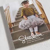 "Simply Shalom" - Hanukkah Cards in Snow by Akweley Creative - Detail