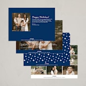 "Chag Sameach" - Hanukkah Cards in Sea by Laura Bolter - Back of Card Options