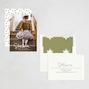 "Simply Shalom" - Hanukkah Cards in Snow by Akweley Creative - Assembled
