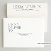 "Sending holiday happiness" - Hanukkah Cards in Navy by Jackie Crawford - FREE Recipient Addressing