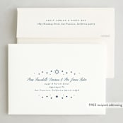 "Light & Love" - Hanukkah Cards in Snow by Ashley Rosenbaum - FREE Recipient Addressing
