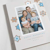 "hanukkah cookies" - Hanukkah Cards in Creme by Anastasia Makarova - Detail