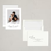 "Scripted Hanukkah" - Hanukkah Cards in Snow by Liz Conley - Assembled
