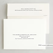 "Scripty Merry Christmas" - Hanukkah Cards in Ivory by Kristen Magee - FREE Recipient Addressing