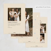 "Hanukkah Light" - Hanukkah Cards in Waterfall by Vera Lim - Back of Card Options