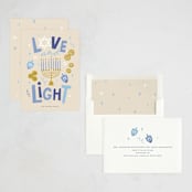 "Hanukkah Light" - Hanukkah Cards in Waterfall by Vera Lim - Assembled