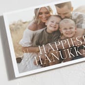 "Modern minimalist hanukkah" - Hanukkah Cards in Tallit by Ana de Sousa - Detail