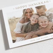 "Dotted" - Hanukkah Cards in Caramel by Carolyn MacLaren - Detail