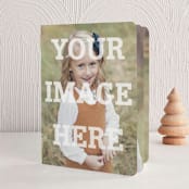 "The Big Picture" - Holiday Booklette Cards in Snowflake by Minted - Front