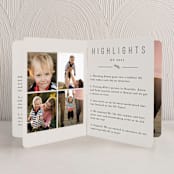 "Simple & Merry" - Holiday Booklette Cards in Cookie Dough by Melissa Egan of Pistols - Interior Option - 1