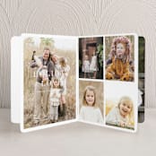 "Vintage Elegance" - Holiday Booklette Cards in Golden by Kristie Kern - Interior Option - 1