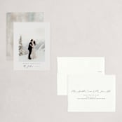 "Merry & Minimalist" - Holiday Booklette Cards in Fog by Nicole Walsh - Assembled