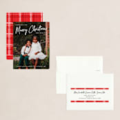 "A Signature Holiday" - Holiday Booklette Cards in Snow by Liz Conley - Assembled