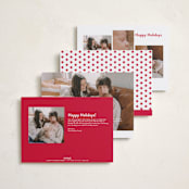 "blessed welcome" - Holiday Birth Announcement Cards in Snow by Susan Asbill - Back of Card Options