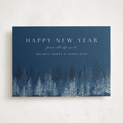 "Pine Pointillism" - Holiday Cards in Midnight by Kaydi Bishop - Front