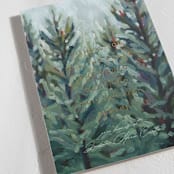 "Peaceful Forest" - Holiday Cards in Forest by Holly Whitcomb - Detail