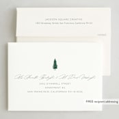 "Peaceful Forest" - Holiday Cards in Forest by Holly Whitcomb - FREE Recipient Addressing