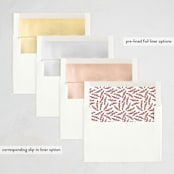 "Peace On Earth" - Holiday Cards in Candy Cane by Susan Moyal - Envelope Liner Options