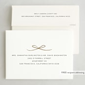 "New Year Globe" - Holiday Cards in Cream by Ani Somi - FREE Recipient Addressing