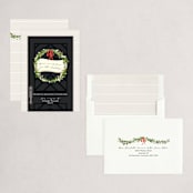 "New Home For The Holidays" - Holiday Cards in Midnight by Korry Brown - Assembled