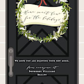 "New Home For The Holidays" - Holiday Cards in Midnight by Korry Brown - Close-Up