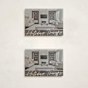 "Holiday Thanks!" - Holiday Cards in Snow by Pine Street Creative - Photo Orientation Options