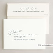 "Our Corner" - Holiday Cards in Navy by Amy Kross - FREE Recipient Addressing