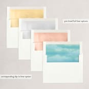 "Vintage New York Winter" - Holiday Cards in Pine by Becky Nimoy - Envelope Liners