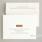 "Reindeer Holiday" - Holiday Cards in Wreath by Griffinbell Paper Co. - FREE Recipient Addressing