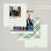 "Everything, Everyone" - Holiday Cards in Elf Shoe by Olivia Kanaley Inman - Back of Card