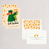 "Forward together" - Holiday Cards in Evergreen by Alexandra Dzh - Assembled