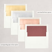 "Warm Knit" - Holiday Cards in Mulberry by Heather Cairl - Envelope Liners