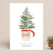 "Holiday Cheers" - Holiday Cards in Snow by Baumbirdy - Front