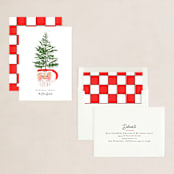 "Holiday Cheers" - Holiday Cards in Snow by Baumbirdy - Assembled