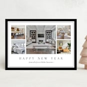 "Festive Trim" - Holiday Cards in Midnight by Amy Kross - Front