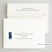 "Serene Peace" - Holiday Cards in Blueberry by Eric Ransom - FREE Recipient Addressing