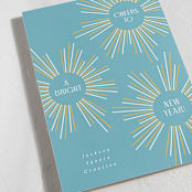 "Bursting" - Holiday Cards in Sky by Owl and Toad - Close-Up