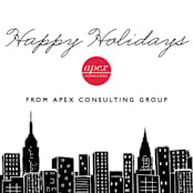"Big City - New York" - Holiday Cards in Black Ink by Hooray Creative - Close-Up