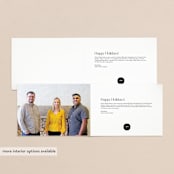 "Frosted" - Holiday Cards in Snow by Creo Study - Interior Options