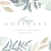 "Frosted" - Holiday Cards in Snow by Creo Study - Close-Up
