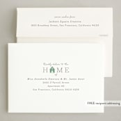 "Home for the Holidays" - Holiday Cards in Woodland Estate by Debb W - FREE Recipient Addressing