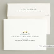 "New York City Winter" - Holiday Cards in Evergreen by Hooray Creative - FREE Recipient Addressing