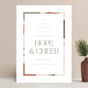"Formal funk" - Holiday Cards in Spice by Creo Study - Front